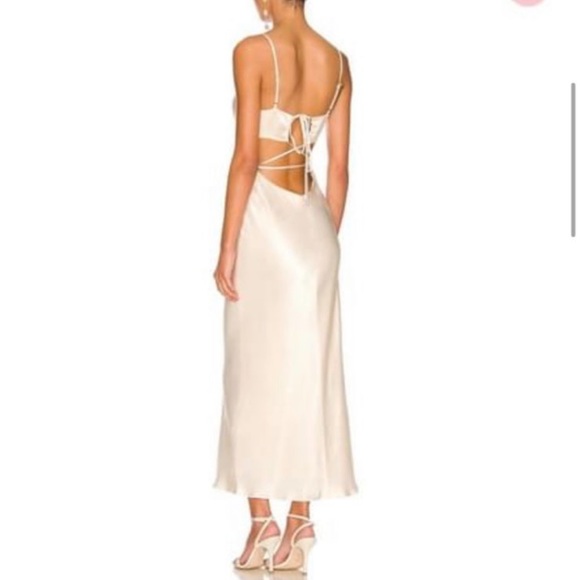 Revolve La Lune backless midi dress Shana Joy - Picture 2 of 8